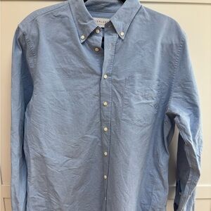 EUC Everlane Men's Light Blue Casual Button-Down Shirt size XL